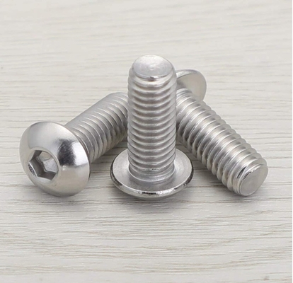1/4-20 x 3/8 ίντσες κουμπί κεφαλή πρίζα Socket Cap Bolts βίδες Allen βίδα μετρική
