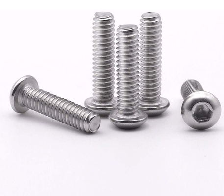 1/4-20 x 3/8 ίντσες κουμπί κεφαλή πρίζα Socket Cap Bolts βίδες Allen βίδα μετρική