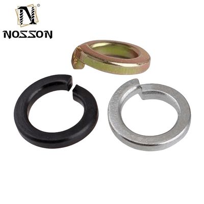 Εταιρεία αυτοκινήτων Αντιβυθισμένο πλυντήριο κλειδαριού από ανοξείδωτο χάλυβα M2 M3 M4 M5 M6 M8 M10 M12 M16 M18 M20 Πλυντήριο ελαστικών DIN127 ZINC