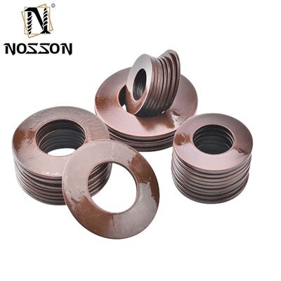 Κωνικά πλυντήρια ελαφριού εξωτερικού δοντιού DIN6796 βαρέος φόρτωμα πλέγματα Belleville για πτυχωμένες συνδέσεις