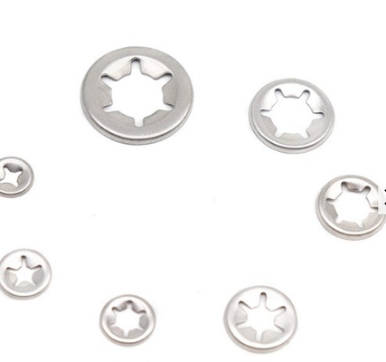 Καθαρό φινίρισμα M12 Starlock Washer Εσωτερική κλειδαριά δοντιών για ατσάλι 304 λαβήματα και ανθρακούχο χάλυβα πρότυπο JIS M12