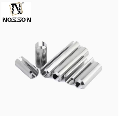 TiCN Finish Stainless Steel Spring Pins DIN 1444 Split Spring Dowel Lock Pin για κατασκευή ηλεκτρονικών