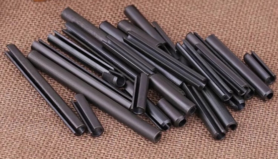 TiCN Finish Stainless Steel Spring Pins DIN 1444 Split Spring Dowel Lock Pin για κατασκευή ηλεκτρονικών