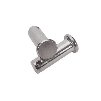 Μακροχρόνια διάρκεια ζωής TiCN Τελεία Ανθεκτική στη διάβρωση Κλήβις Πιν με γρανάζια και κεφαλή από ανοξείδωτο χάλυβα 304/316