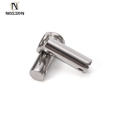 Μακροχρόνια διάρκεια ζωής TiCN Τελεία Ανθεκτική στη διάβρωση Κλήβις Πιν με γρανάζια και κεφαλή από ανοξείδωτο χάλυβα 304/316