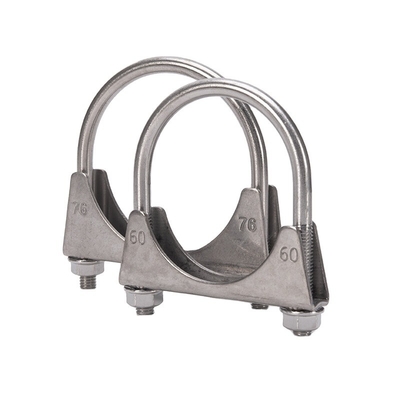Σύστημα μέτρησης INCH ANSI/ASME Standard U Bolt Carbon Steel Exhaust Steel Muffler Pipe Clamps για αυτοκίνητα M5 M6 M8 M10