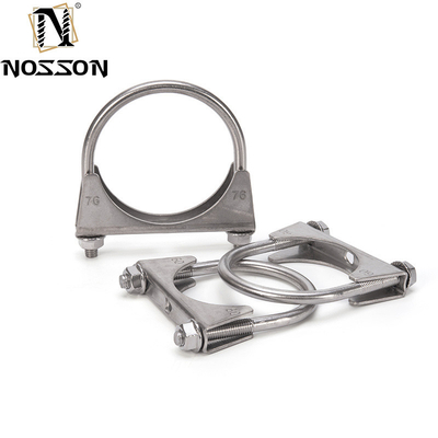 Σύστημα μέτρησης INCH ANSI/ASME Standard U Bolt Carbon Steel Exhaust Steel Muffler Pipe Clamps για αυτοκίνητα M5 M6 M8 M10