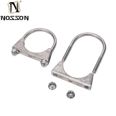 Σύστημα μέτρησης INCH ANSI/ASME Standard U Bolt Carbon Steel Exhaust Steel Muffler Pipe Clamps για αυτοκίνητα M5 M6 M8 M10