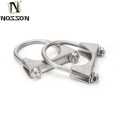 Σύστημα μέτρησης INCH ANSI/ASME Standard U Bolt Carbon Steel Exhaust Steel Muffler Pipe Clamps για αυτοκίνητα M5 M6 M8 M10