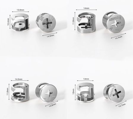 Η εύκολη συναρμολόγηση των επίπλων έγινε δυνατή με κλειδαριά με καμπύλες από κράμα ψευδαργύρου από έναν αξιόπιστο κατασκευαστή επίπλων