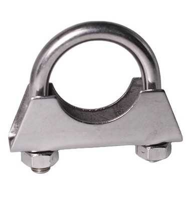 Προσαρμοσμένο σύστημα εξάτμισης Ατσάλι U Bolt Muffler Clamp με μετρικό σύστημα μέτρησης Πρότυπο και Πρότυπο
