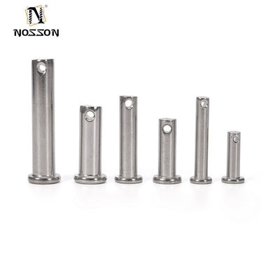 304 316 Α2 Α4 Ατσάλι από ανοξείδωτο χαλύβδινο επίπεδο κεφάλι Ασφάλεια κλειδαριού κλειδαριού clevis πινς για εξοπλισμό επεξεργασίας τροφίμων φωτεινό φινίρισμα μη επικαλυμμένο