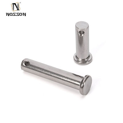 304 316 Α2 Α4 Ατσάλι από ανοξείδωτο χαλύβδινο επίπεδο κεφάλι Ασφάλεια κλειδαριού κλειδαριού clevis πινς για εξοπλισμό επεξεργασίας τροφίμων φωτεινό φινίρισμα μη επικαλυμμένο