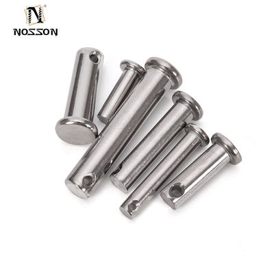 304 316 Α2 Α4 Ατσάλι από ανοξείδωτο χαλύβδινο επίπεδο κεφάλι Ασφάλεια κλειδαριού κλειδαριού clevis πινς για εξοπλισμό επεξεργασίας τροφίμων φωτεινό φινίρισμα μη επικαλυμμένο