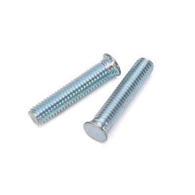 GB Standard Self Clinching Screw για λεπτή μεταλλική πλάκα SS316 Flush Head Pressure Riveting Stud με φωτεινή φινίρισμα χωρίς επίστρωση