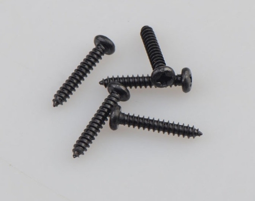 ΑΛΛΟΥΣΗ Φυσικό χρώμα 450pcs M3 Χάλυβα άνθρακα Μαύρο PA Cross Pan Head Round Head Self Tapping Screw Combination Set Assortment Kit