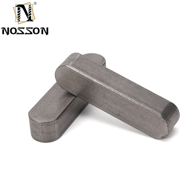30mm35mm40mm50mm Ζυγισμένο φινίρισμα Din6885 Ατσάλι Pin Παράλληλο Flat Shaft Key για συσκευαστικό εξοπλισμό