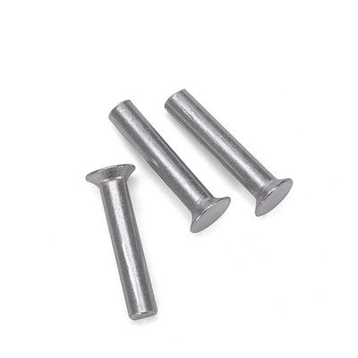ISO Standard Metric Aluminium Core RivetFlat Head Round Head Solid Mild Steel Copper Rivets Bright Uncoated Finish (Προφανές μη επικαλυμμένο φινίρισμα)