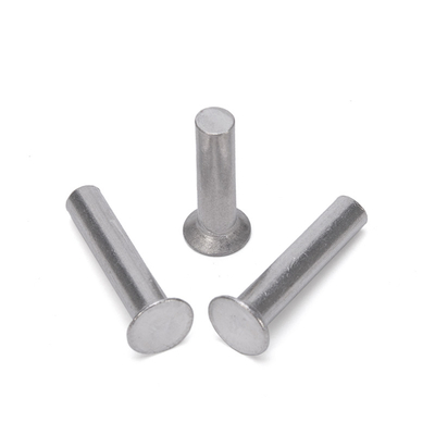 ISO Standard Metric Aluminium Core RivetFlat Head Round Head Solid Mild Steel Copper Rivets Bright Uncoated Finish (Προφανές μη επικαλυμμένο φινίρισμα)