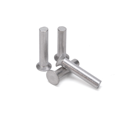 ISO Standard Metric Aluminium Core RivetFlat Head Round Head Solid Mild Steel Copper Rivets Bright Uncoated Finish (Προφανές μη επικαλυμμένο φινίρισμα)