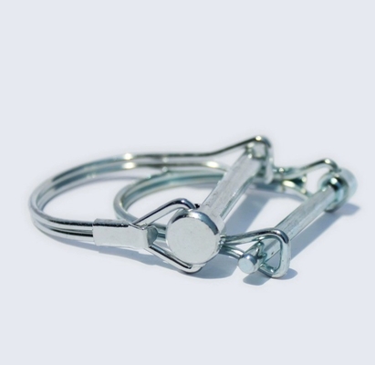 Πινάκια ταχείας απελευθέρωσης Custom D-Type Double Wire Half Round Safety Pin Stainless Steel 201/304/316 Φινίρισμα από ατμοοξείδιο νιτρώδη