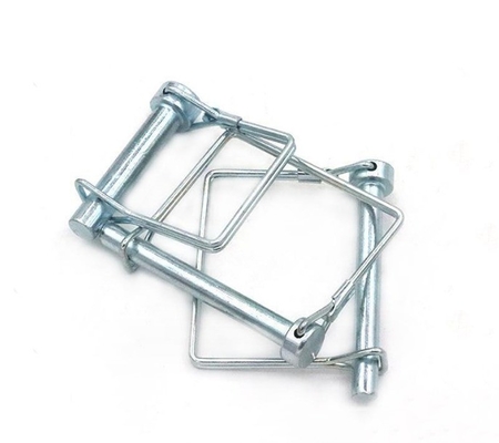 Πινάκια ταχείας απελευθέρωσης Custom D-Type Double Wire Half Round Safety Pin Stainless Steel 201/304/316 Φινίρισμα από ατμοοξείδιο νιτρώδη
