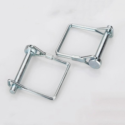 Πινάκια ταχείας απελευθέρωσης Custom D-Type Double Wire Half Round Safety Pin Stainless Steel 201/304/316 Φινίρισμα από ατμοοξείδιο νιτρώδη