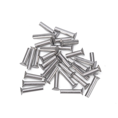 GB Standard Pan Flat Head Semi-hollow Semi-tubular Rivets για αλουμίνιο και ανοξείδωτο χάλυβα Bright Finish