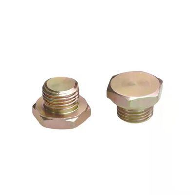 10 mm ΖΙΝΚΑ Κεραμίνι Hexagon Head Threaded Screw Plug για αποτελεσματικές λύσεις σφράγισης σωλήνων