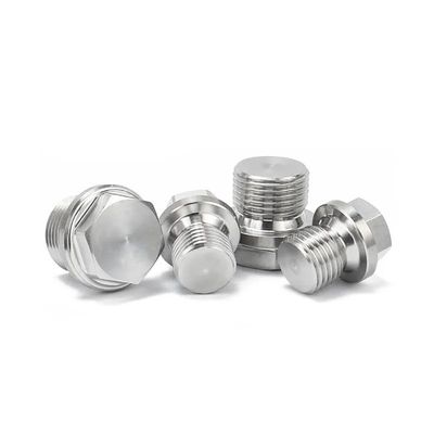 10 mm ΖΙΝΚΑ Κεραμίνι Hexagon Head Threaded Screw Plug για αποτελεσματικές λύσεις σφράγισης σωλήνων