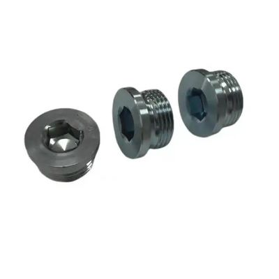 10 mm ΖΙΝΚΑ Κεραμίνι Hexagon Head Threaded Screw Plug για αποτελεσματικές λύσεις σφράγισης σωλήνων