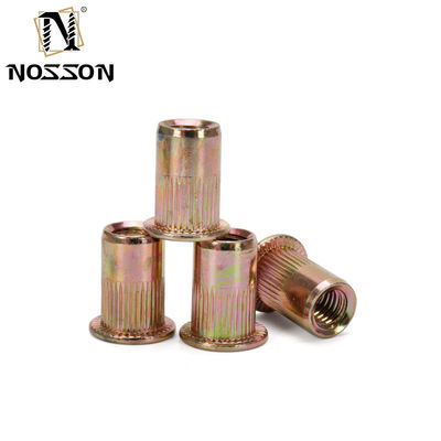 304 από ανοξείδωτο χάλυβα M6 Μικρό 90 Countersunk Flat Head Threaded Tubular Hexagon Rivet Nut για επεξεργασία νερού DIN Standard