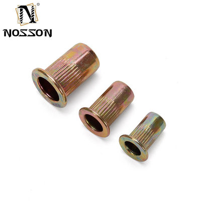 304 από ανοξείδωτο χάλυβα M6 Μικρό 90 Countersunk Flat Head Threaded Tubular Hexagon Rivet Nut για επεξεργασία νερού DIN Standard