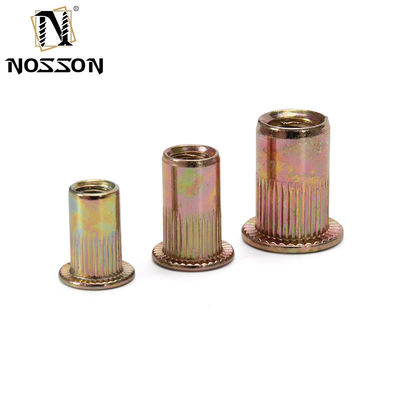 304 από ανοξείδωτο χάλυβα M6 Μικρό 90 Countersunk Flat Head Threaded Tubular Hexagon Rivet Nut για επεξεργασία νερού DIN Standard