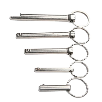 Αεροπορική μεταφορά Strong Hold Stainless Steel Cylindrical Detent Pin With Ring Positioning Dividing Ball Lock Quick Release Pin (Σκληρή κράτηση από ανοξείδωτο χάλυβα κυλινδρική καρφίτσα με δαχτυλίδι τοποθέτησης διαχωρισμού σφαίρας κλειδαριού γρήγορης απελευθέρωσης)