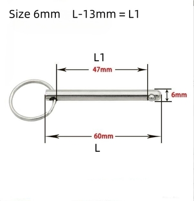 Αεροπορική μεταφορά Strong Hold Stainless Steel Cylindrical Detent Pin With Ring Positioning Dividing Ball Lock Quick Release Pin (Σκληρή κράτηση από ανοξείδωτο χάλυβα κυλινδρική καρφίτσα με δαχτυλίδι τοποθέτησης διαχωρισμού σφαίρας κλειδαριού γρήγορης απελευθέρωσης)