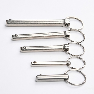 Αεροπορική μεταφορά Strong Hold Stainless Steel Cylindrical Detent Pin With Ring Positioning Dividing Ball Lock Quick Release Pin (Σκληρή κράτηση από ανοξείδωτο χάλυβα κυλινδρική καρφίτσα με δαχτυλίδι τοποθέτησης διαχωρισμού σφαίρας κλειδαριού γρήγορης απελευθέρωσης)