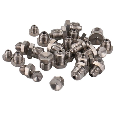Ατσάλι από ανοξείδωτο χάλυβα SS304 Grease Nipple Fitting για γραμμές σωλήνων Connect Advanced Casting Customization