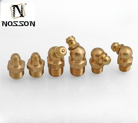 Ατσάλι από ανοξείδωτο χάλυβα SS304 Grease Nipple Fitting για γραμμές σωλήνων Connect Advanced Casting Customization