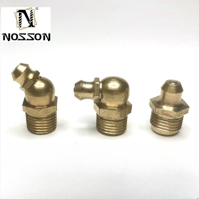 Ατσάλι από ανοξείδωτο χάλυβα SS304 Grease Nipple Fitting για γραμμές σωλήνων Connect Advanced Casting Customization