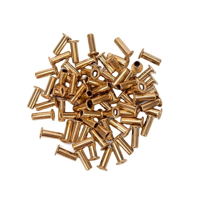 Αλουμινίου DIN Standard Brass Hollow Tubular Rivets για ισχυρές και ασφαλείς αρθρώσεις