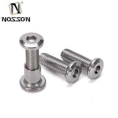 Προσαρμοσμένο μέγεθος νήματος M5 M6 M8 M10 M12 Pan Head 304 Stainless Steel Άντρες και γυναίκες βίδες για βιομηχανικές εφαρμογές