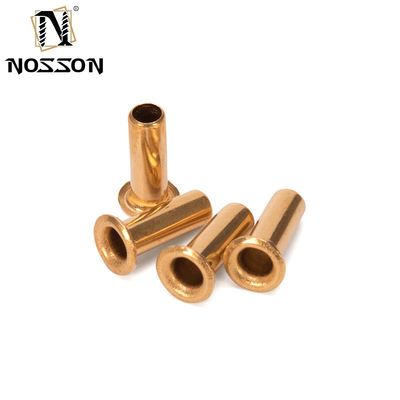 Αλουμινίου DIN Standard Brass Hollow Tubular Rivets για ισχυρές και ασφαλείς αρθρώσεις