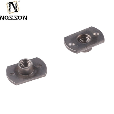 JIS Standard Ferrous Metal Square Spot Machine Din 928 από ανοξείδωτο χάλυβα Npt Weld Nutsm6 m8 m10 με μαύρο οξείδιο