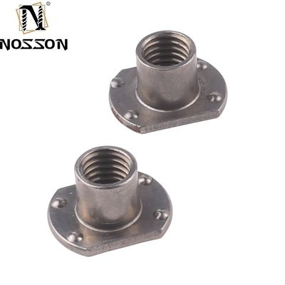 Δυναμικότητα από ανοξείδωτο χάλυβα T Weld Nut για M3 M4 M5 M6 M8 M10 M12 Μετρικό σύστημα μέτρησης και περισσότερα