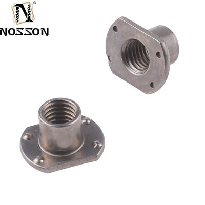 Δυναμικότητα από ανοξείδωτο χάλυβα T Weld Nut για M3 M4 M5 M6 M8 M10 M12 Μετρικό σύστημα μέτρησης και περισσότερα