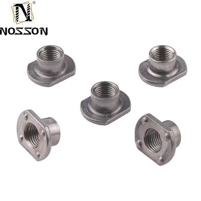 Δυναμικότητα από ανοξείδωτο χάλυβα T Weld Nut για M3 M4 M5 M6 M8 M10 M12 Μετρικό σύστημα μέτρησης και περισσότερα