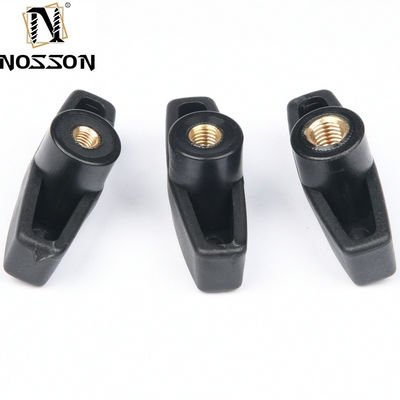 Μαύρο οξείδιο φινίρισμα Υγείας T-Head πλαστικό κουμπί για εύκολη σύσφιξη και σφίξιμο στην αυτοκινητοβιομηχανία