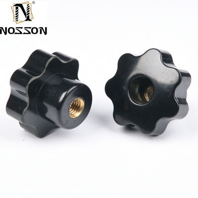 Μαύρο οξείδιο φινίρισμα Υγείας T-Head πλαστικό κουμπί για εύκολη σύσφιξη και σφίξιμο στην αυτοκινητοβιομηχανία