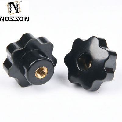 Μαύρο οξείδιο φινίρισμα Υγείας T-Head πλαστικό κουμπί για εύκολη σύσφιξη και σφίξιμο στην αυτοκινητοβιομηχανία